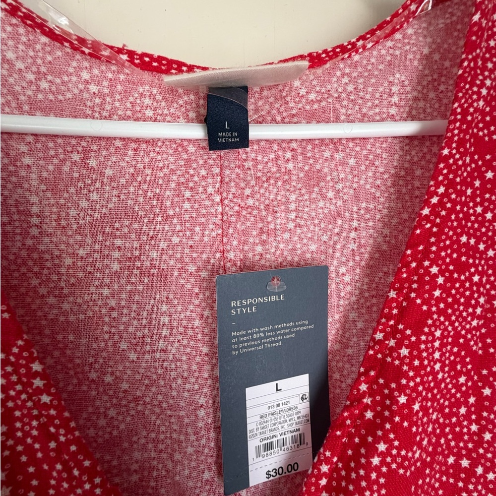 Universal Thread Red Mini Dress - Picture 4 of 4